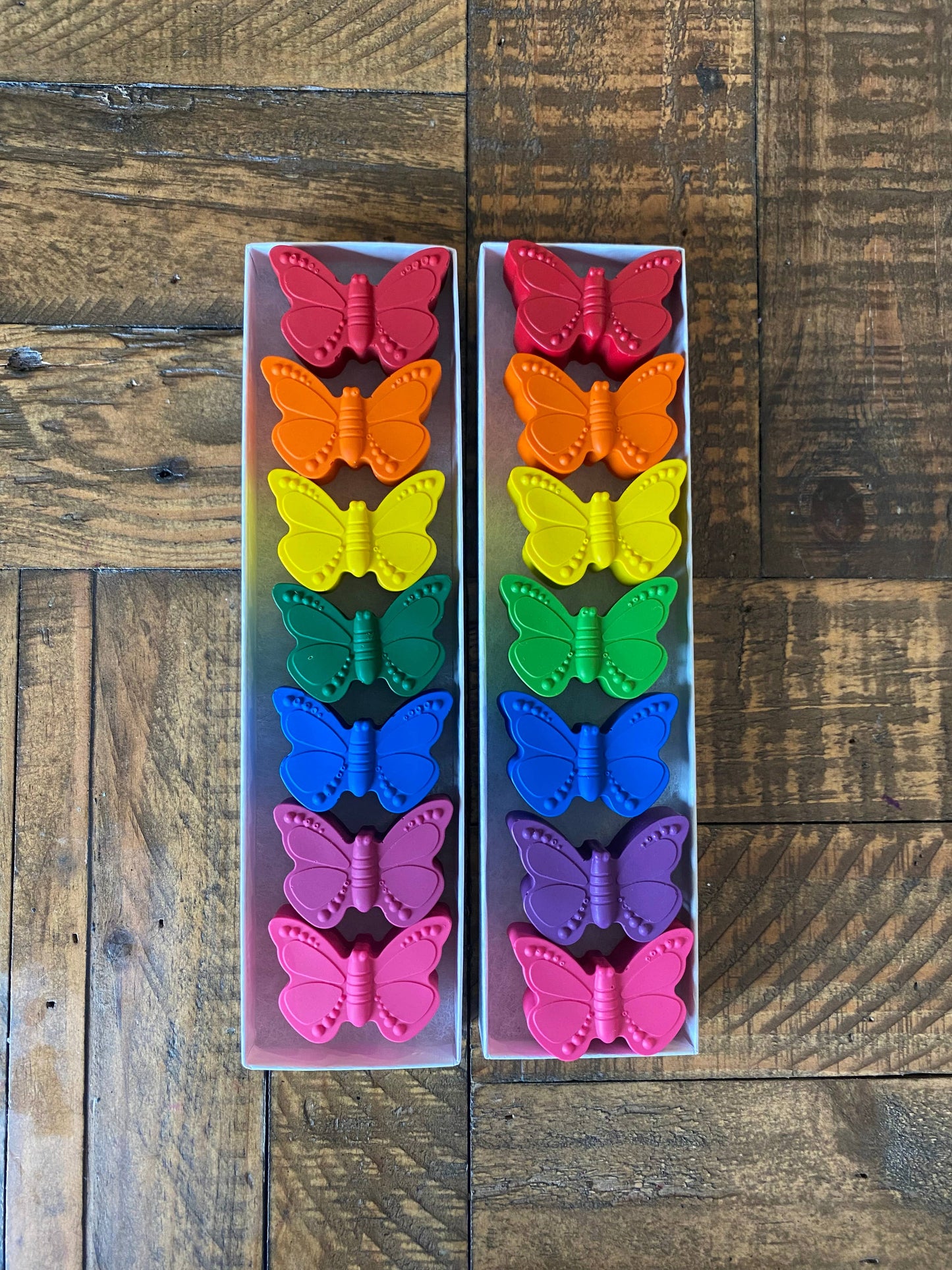 Crayon Butterflies Gift Set