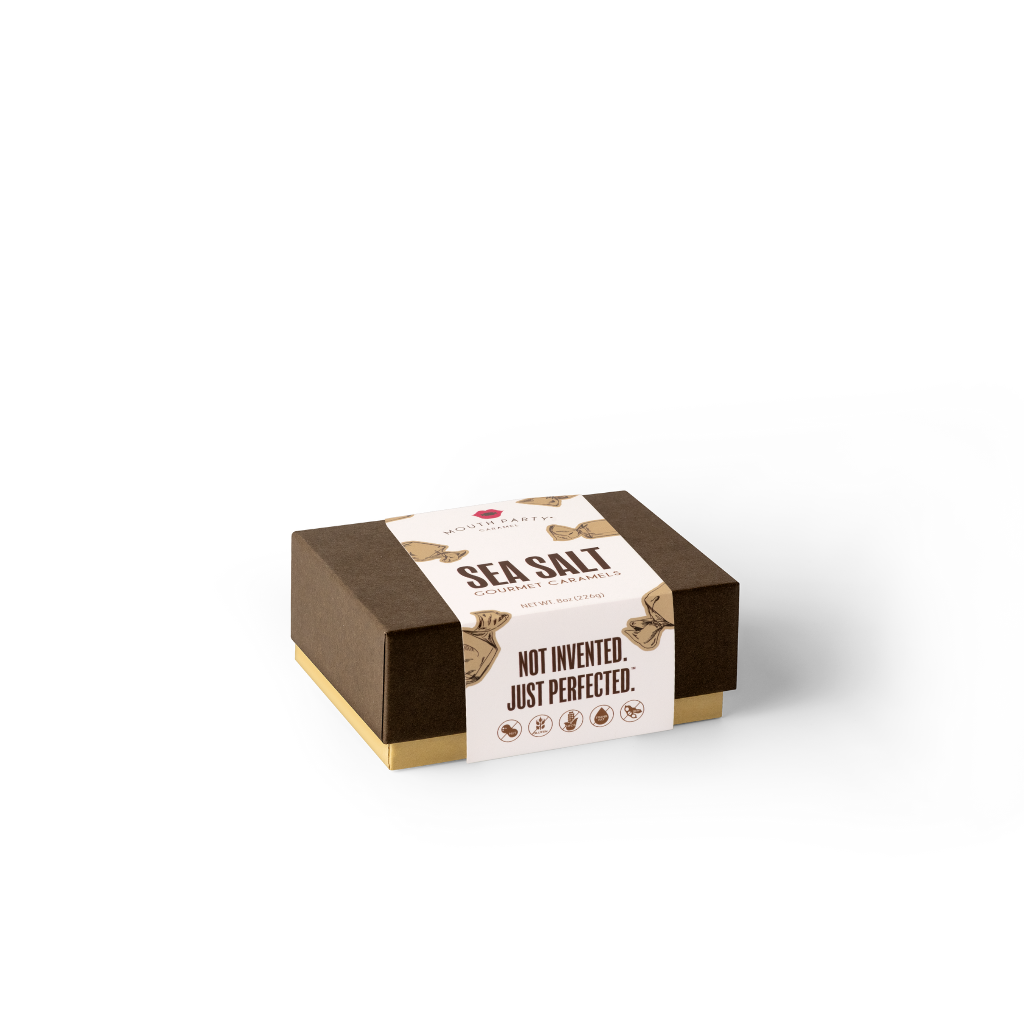 Sea Salt caramel 1/4 lb gift box