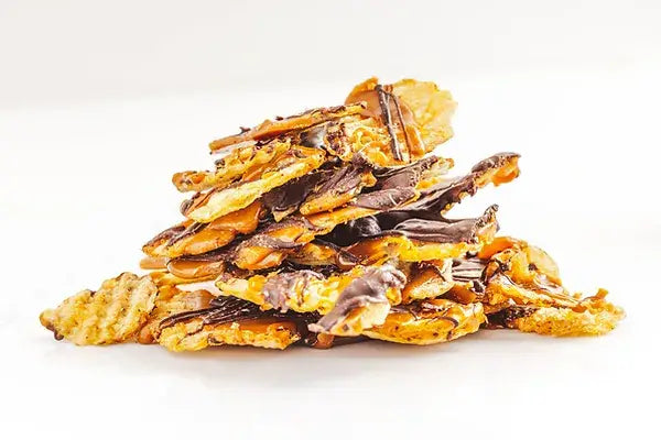 Toffee/Chocolate-Potato Chips