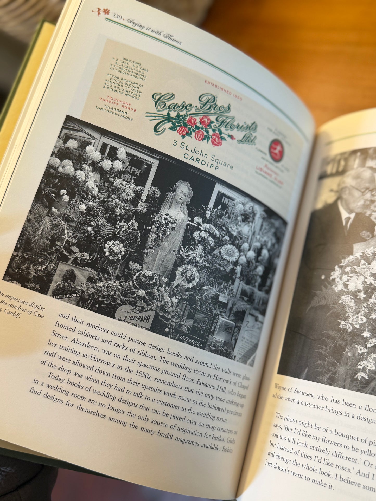 Saying It with Flowers : the Story of the Flower Shop