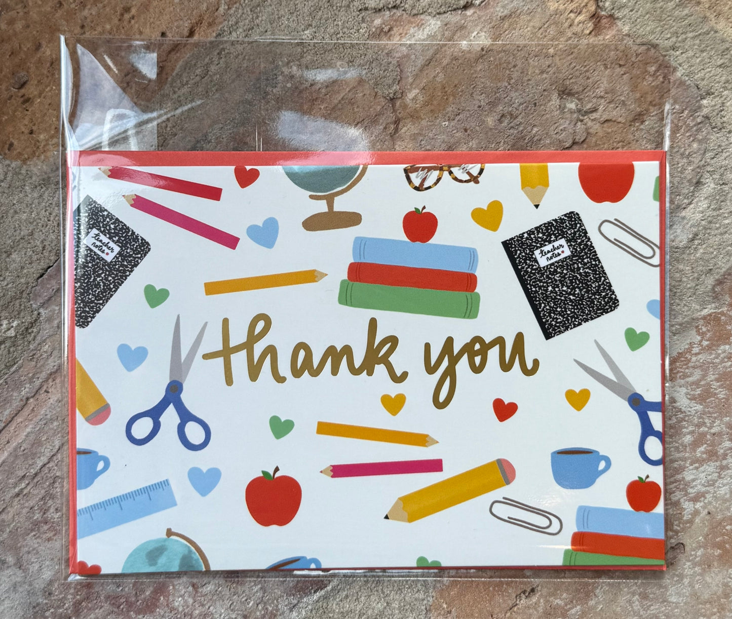 Teacher Thank You Greeting Card