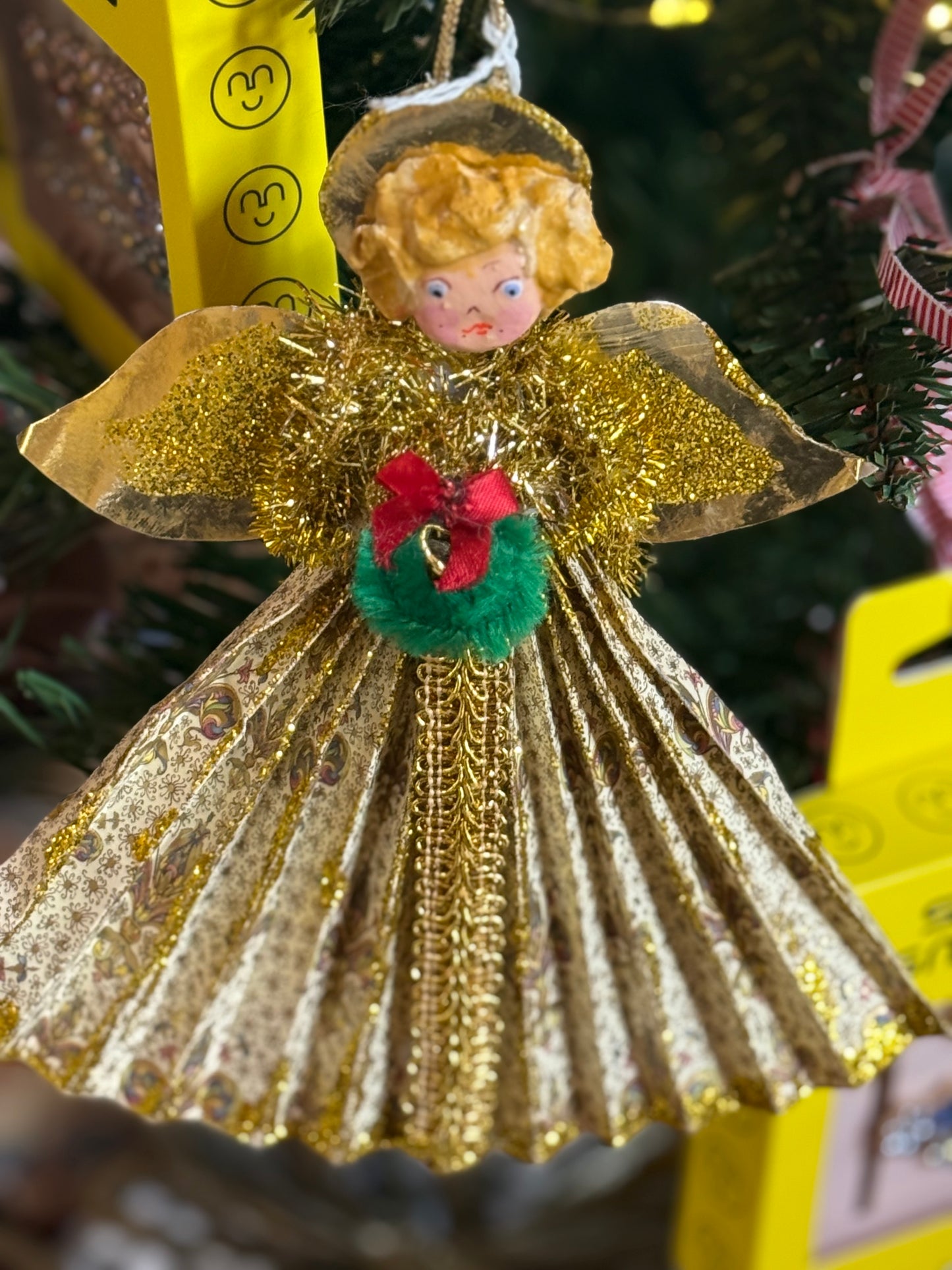 Vintage Large Angel Ornament