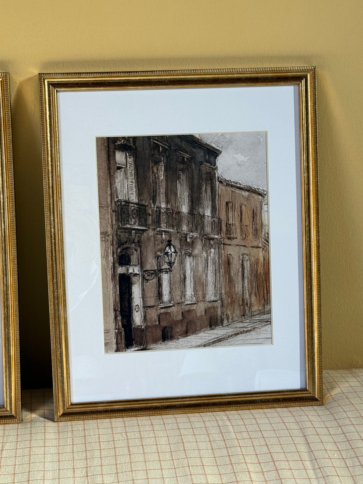 Framed Vintage Architecture Print