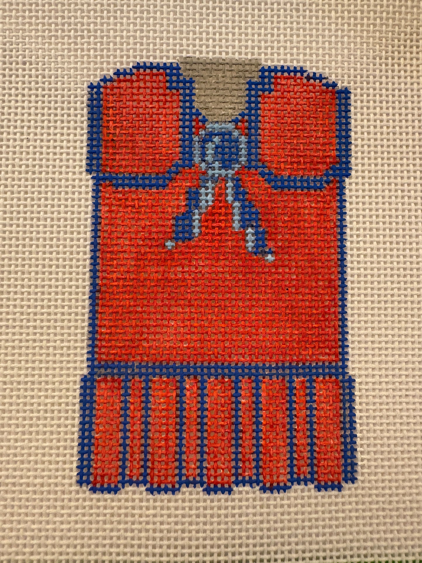 All Saints Vintage Cheer Dress Needlepoint Canvas