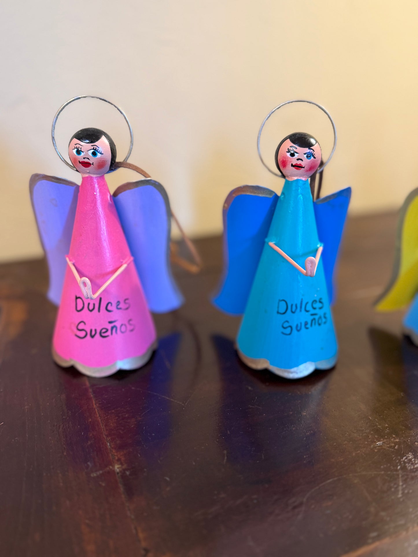 Handmade Angels on Leather Cording
