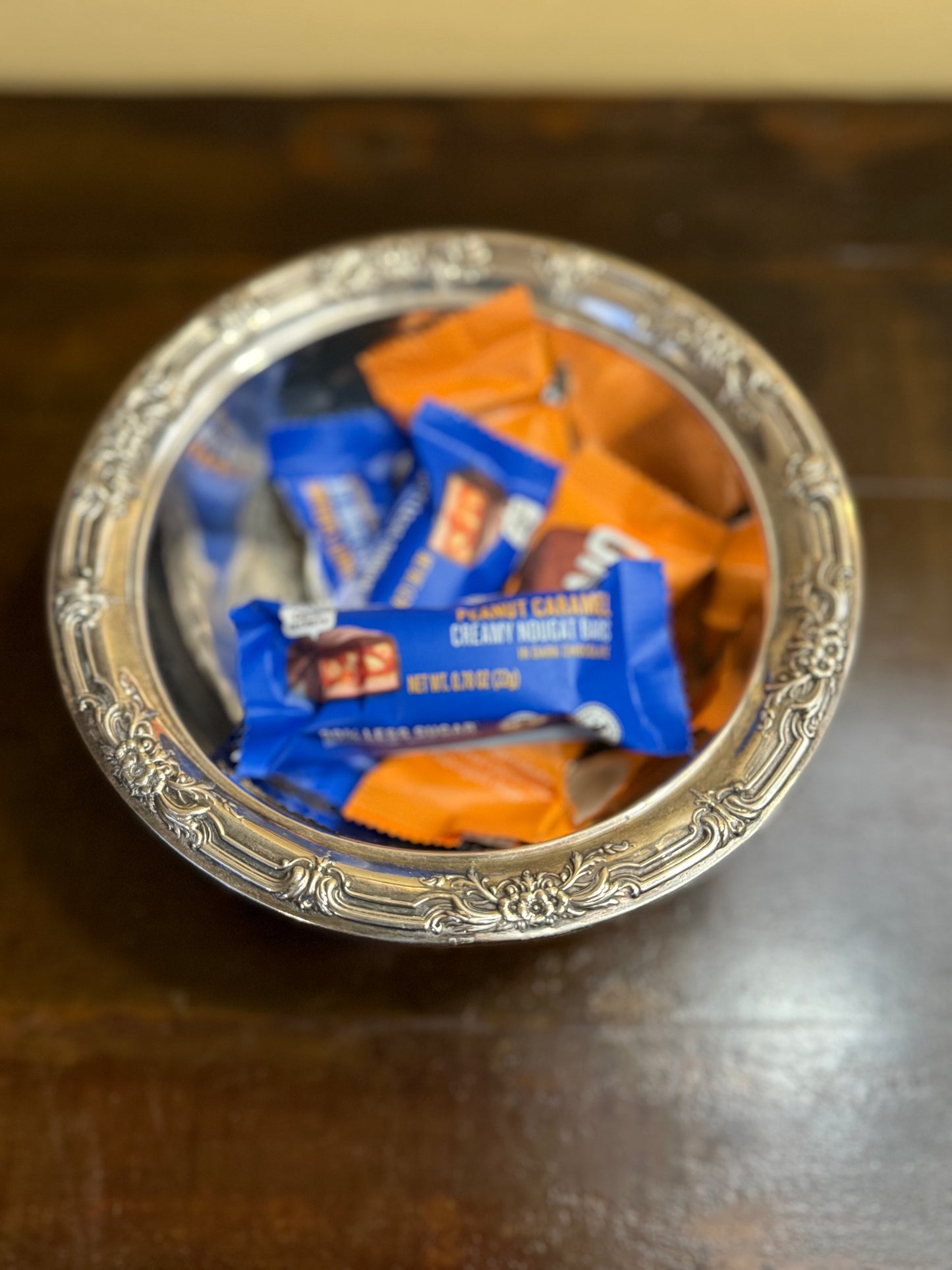 Antique Sterling Candy Bowl