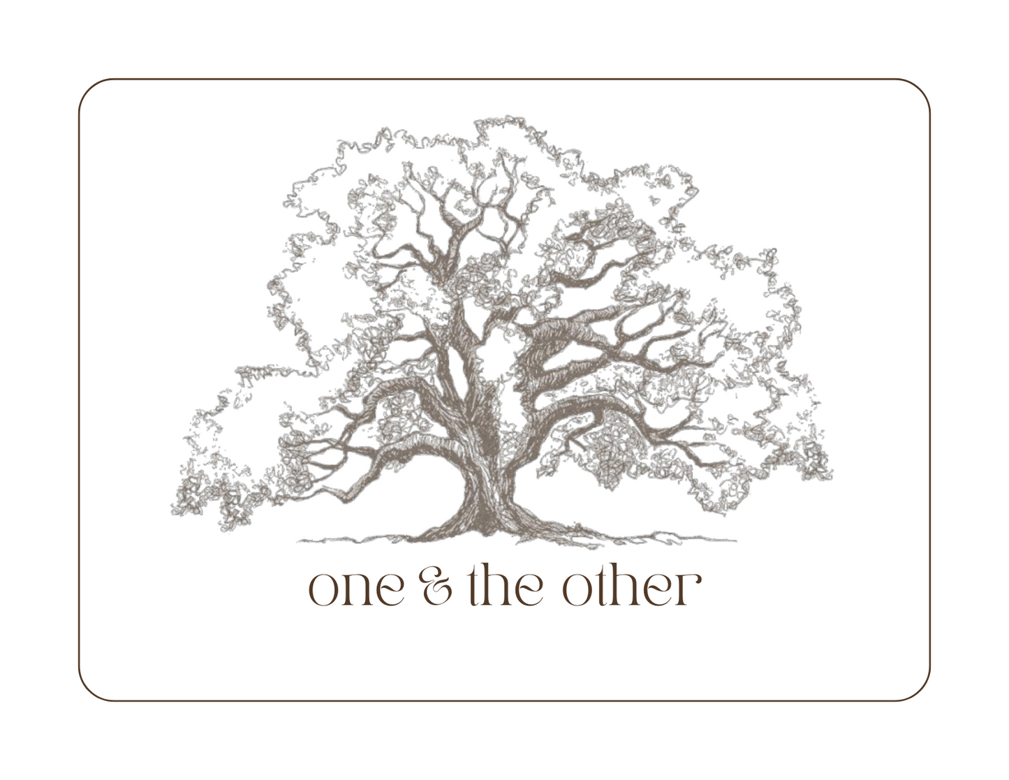 One & The Other e-Gift Card