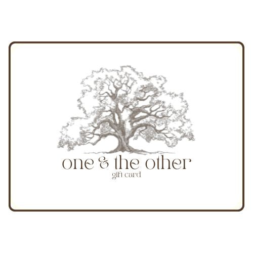One & The Other Gift Card