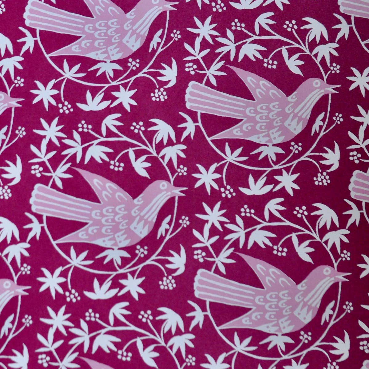 Patterned Paper Songbird Bramble