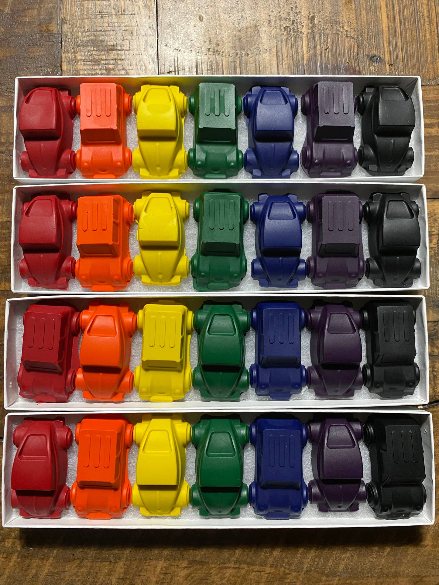Crayon Cars Gift Set