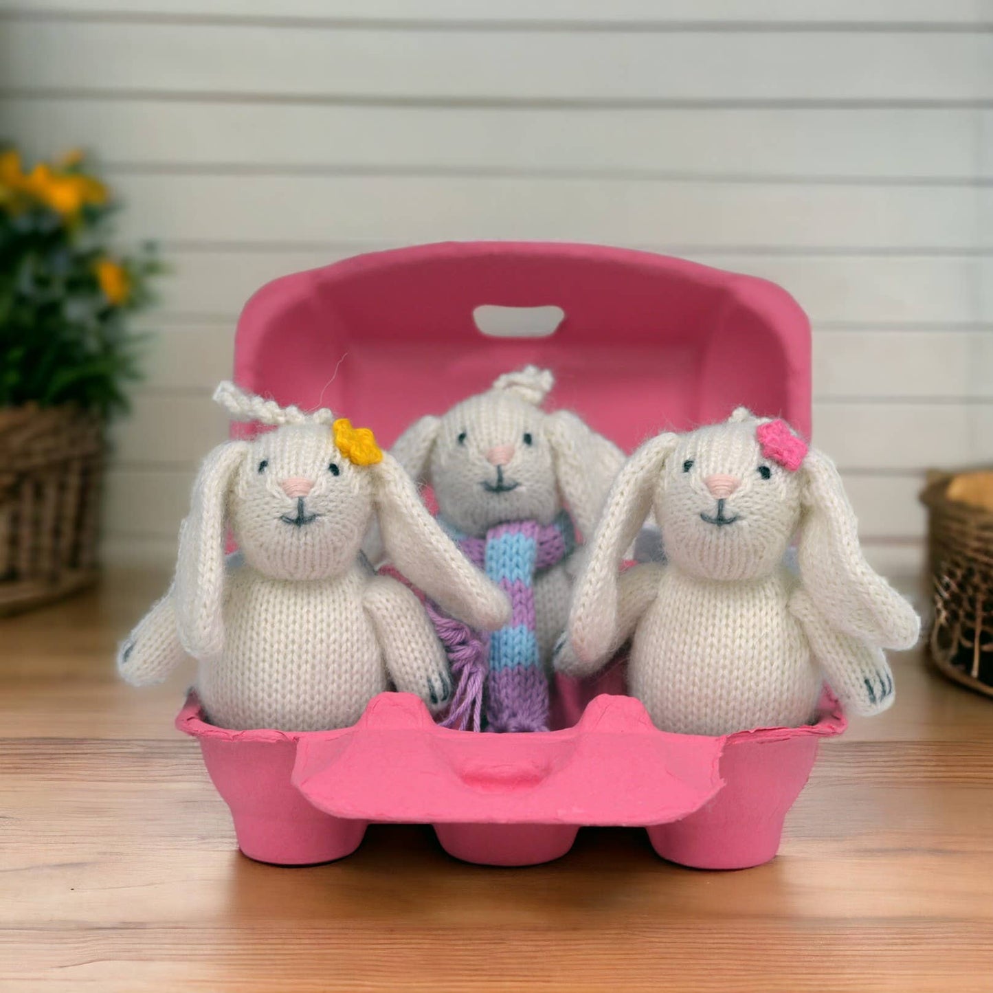 Bunny with Pastel Accessory