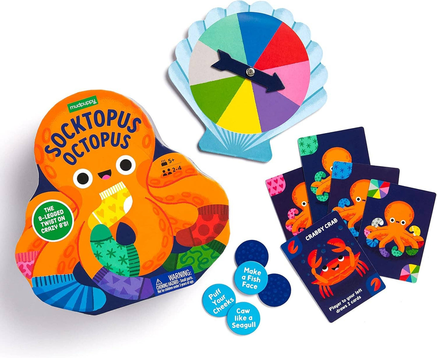 Socktopus Octopus Shaped Box Game