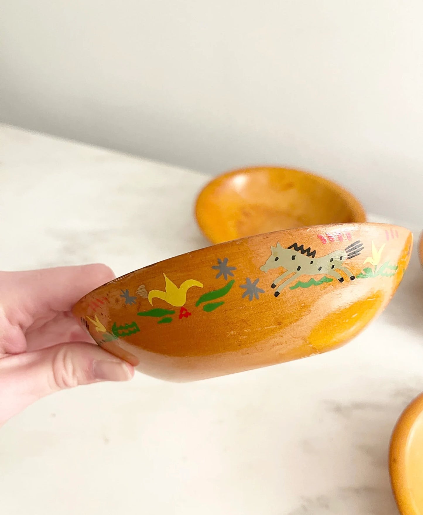 Vintage Munising Wooden Bowls