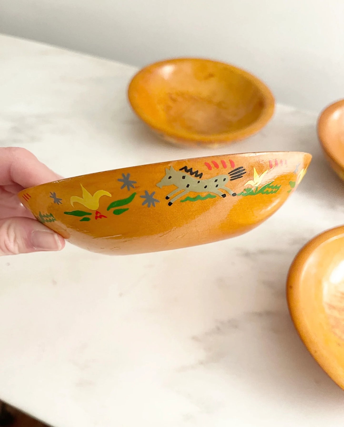 Vintage Munising Wooden Bowls