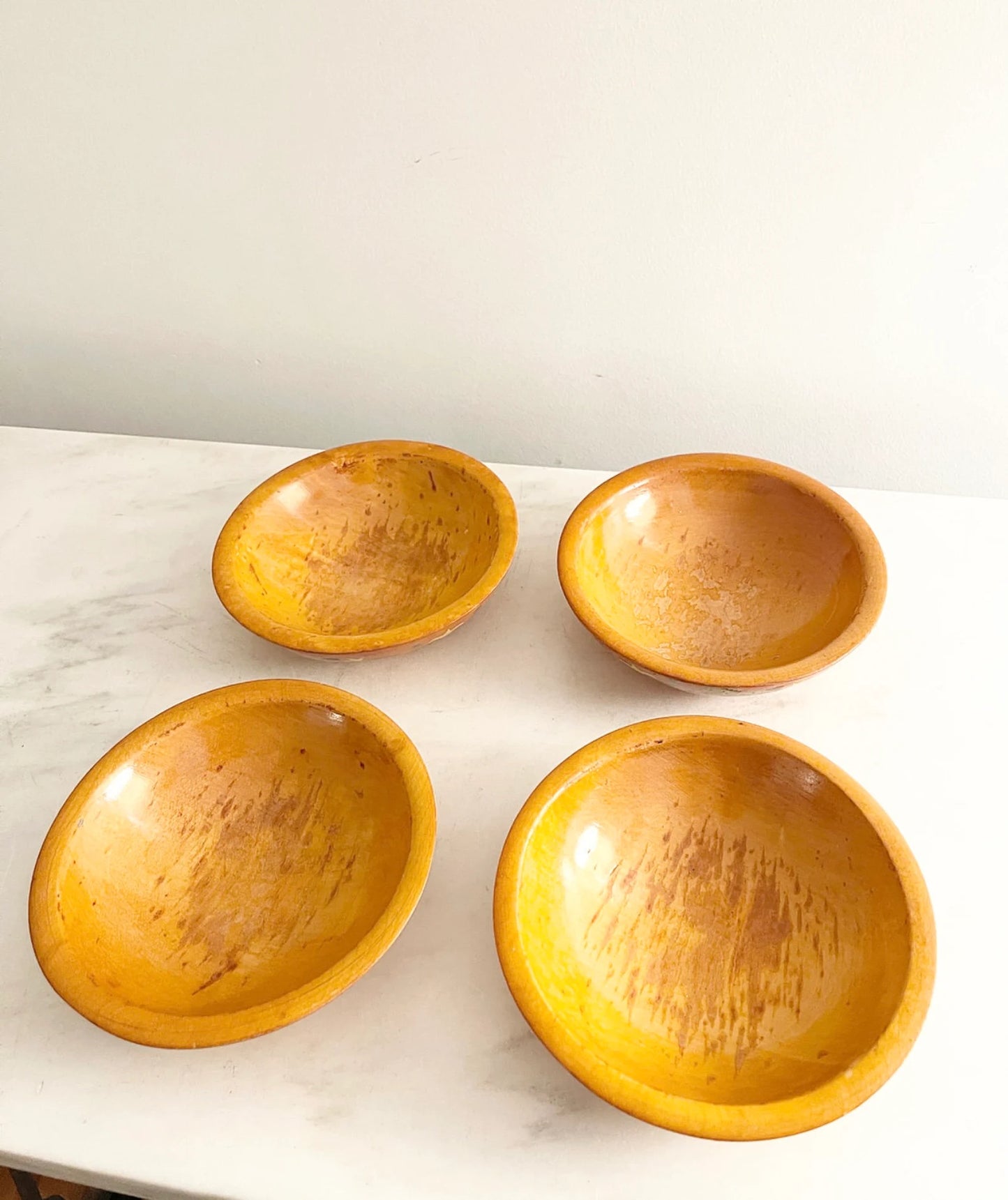 Vintage Munising Wooden Bowls