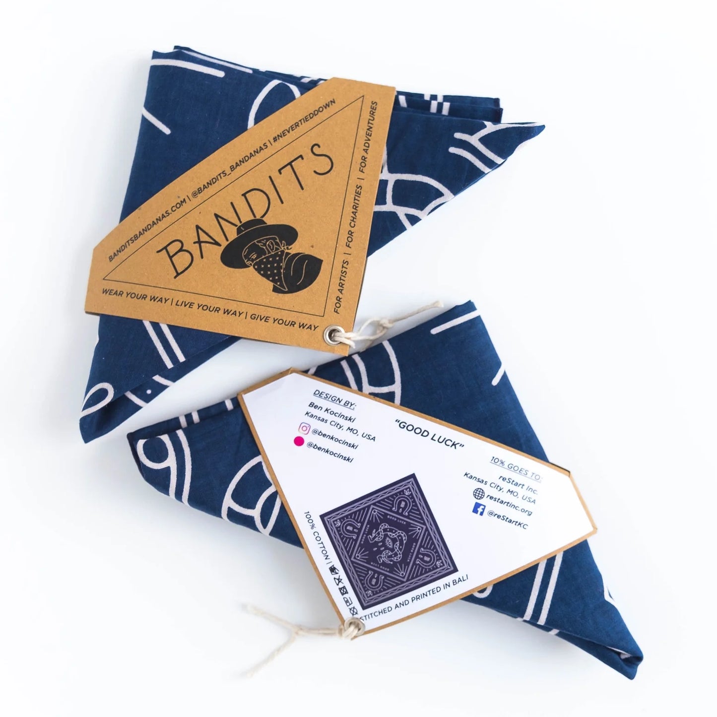 Bandits Bandana - "Good Luck"