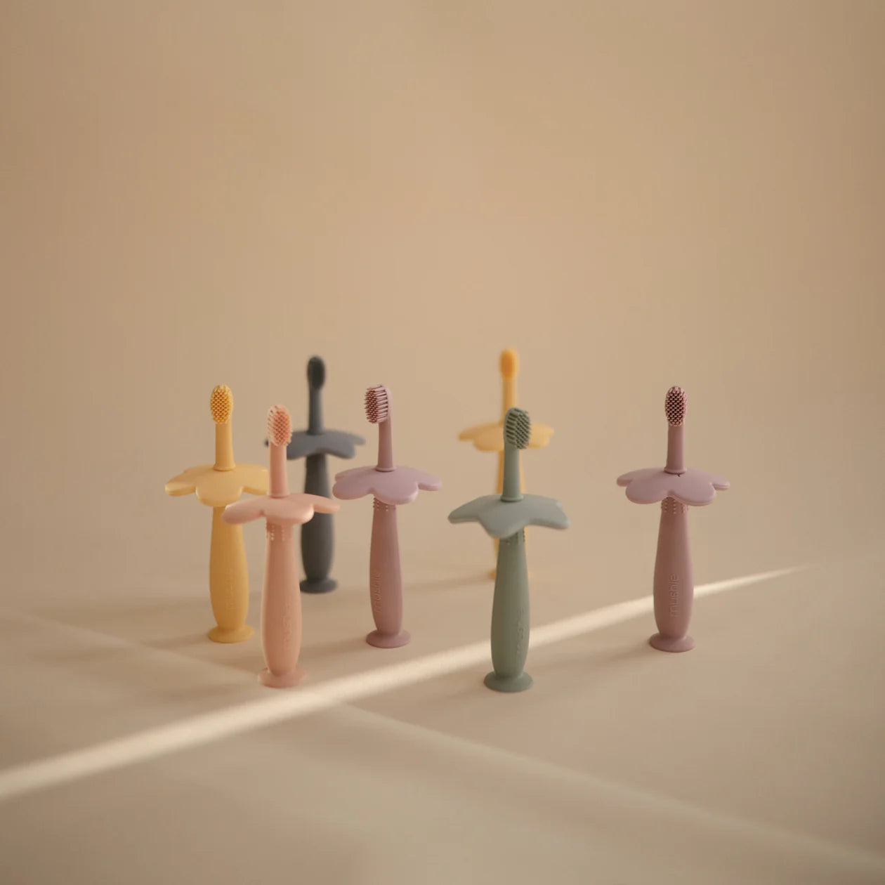 Mushie Toothbrush - Blush Flower