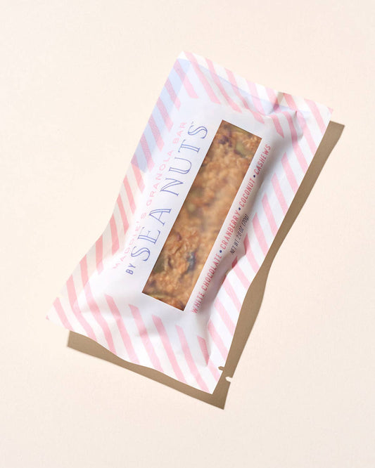 Maddie's White Chocolate Cranberry Coconut Cashew Granola Bar