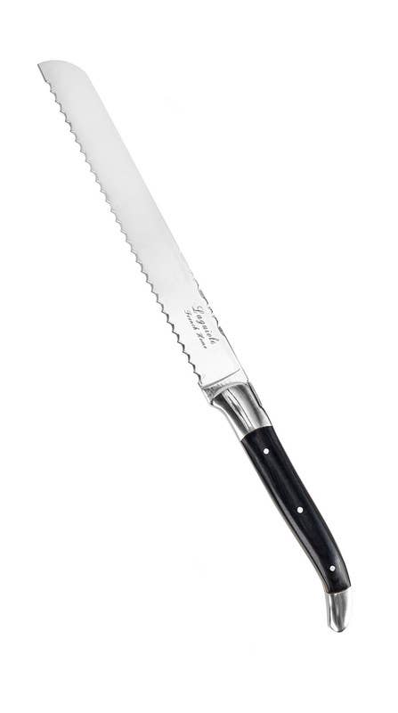 Laguiole Connoisseur Bread Knife with Pakkawood Handle