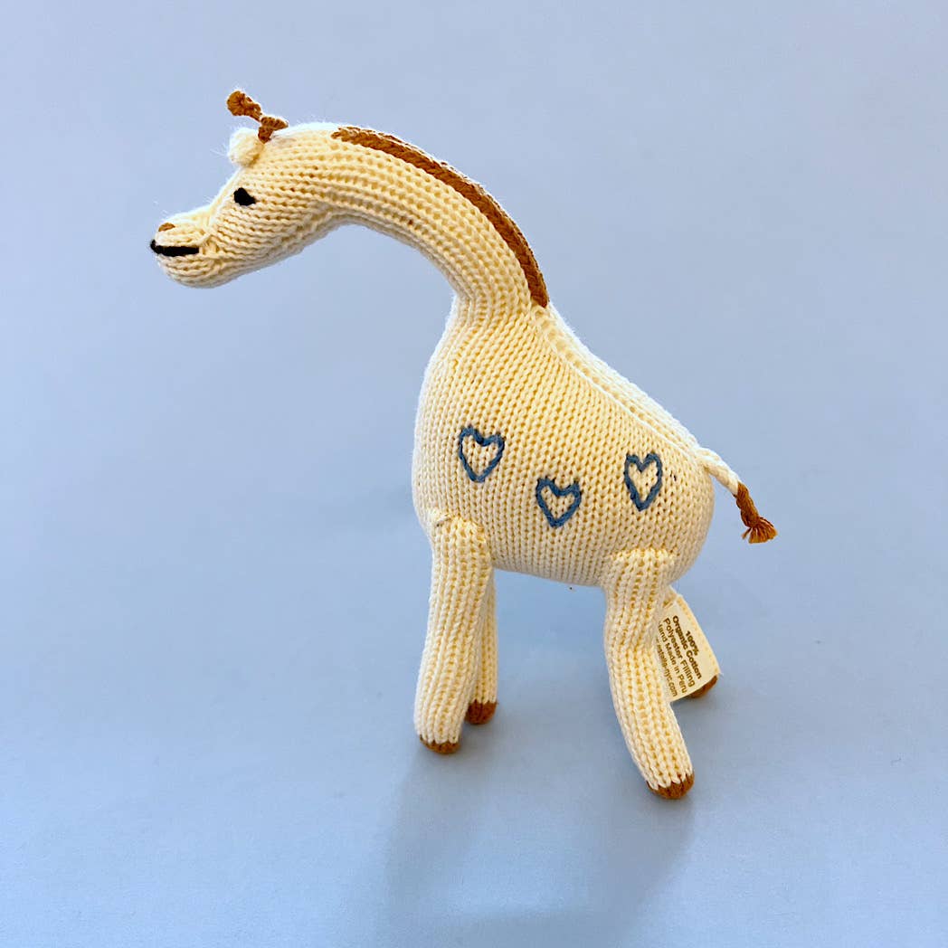 Valentine's Day Giraffe Baby Rattle