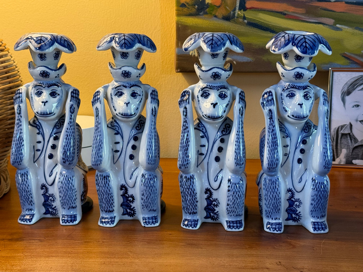 Monkey Candlesticks (pair)