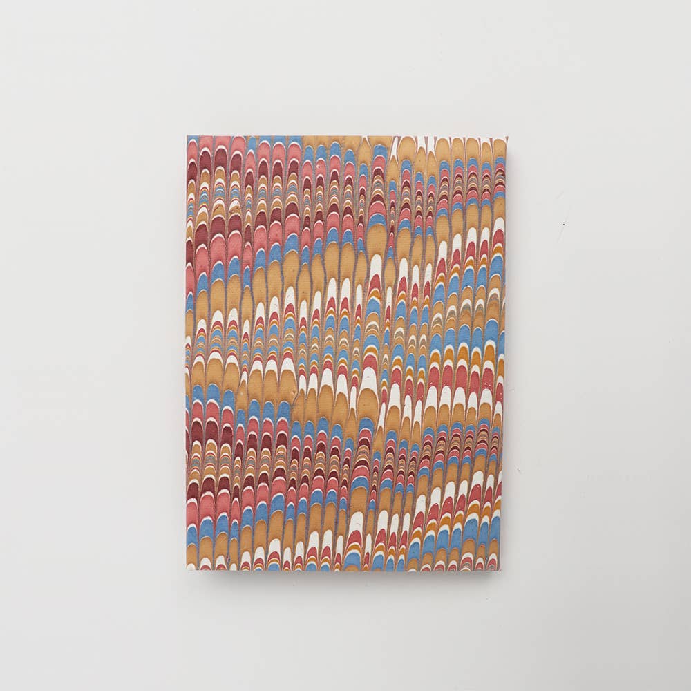 Hand Marbled Greeting Card Set - 8 Cards