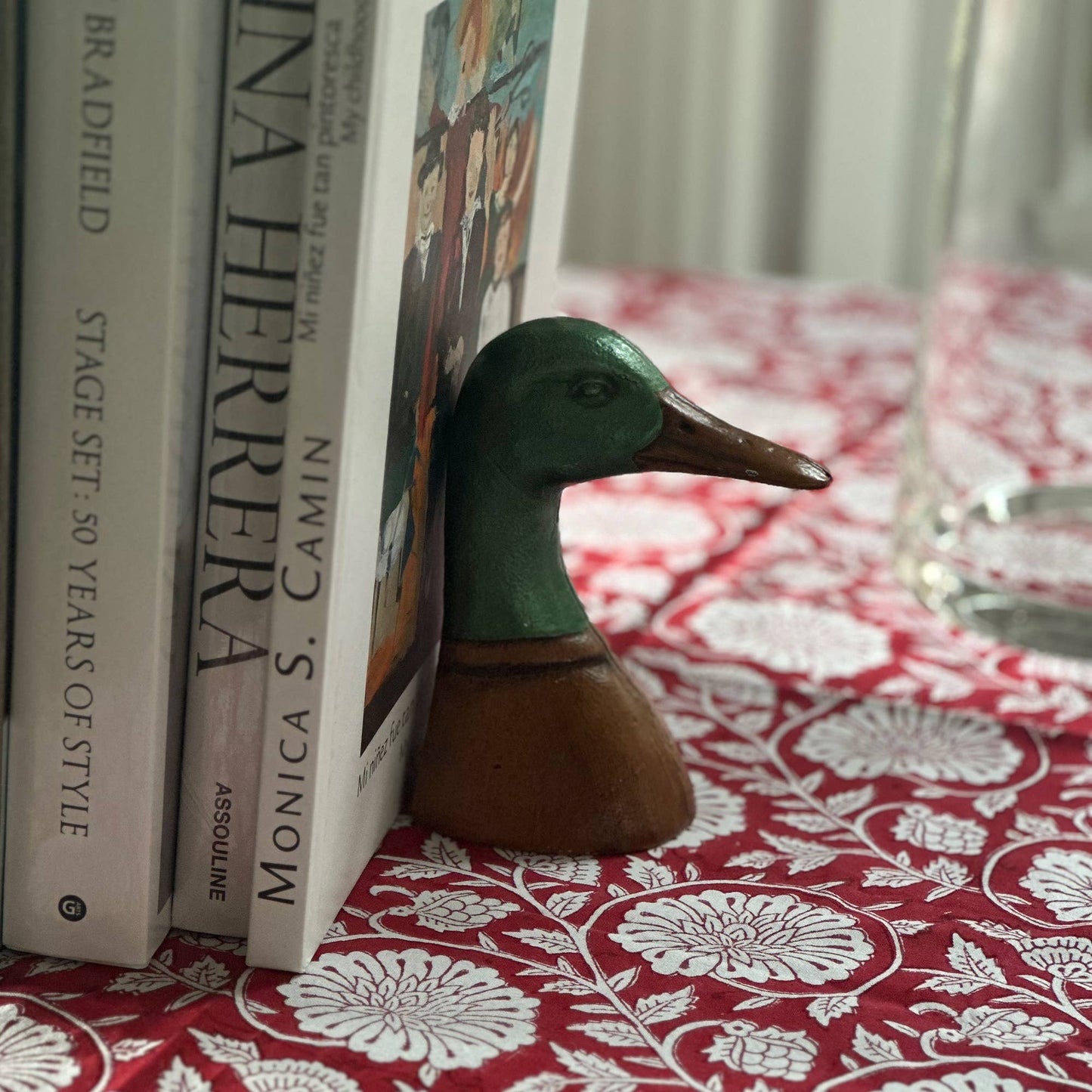 Mallard Duck Decorative Bookend Set