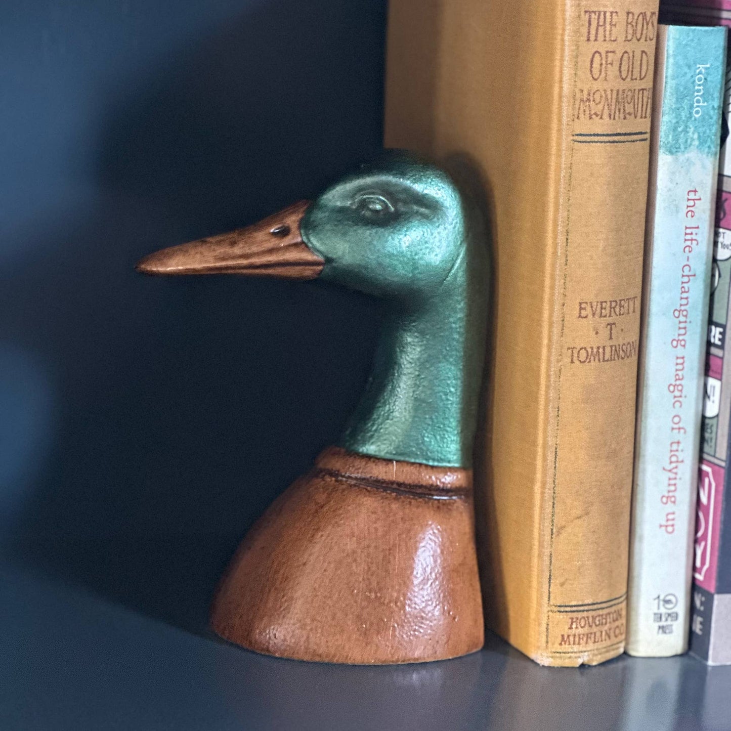 Mallard Duck Decorative Bookend Set