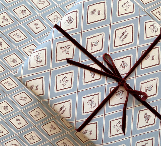 Apres Argyle Gift Wrap
