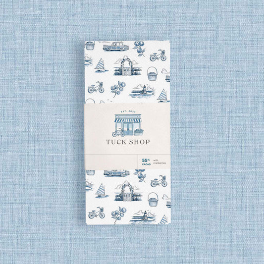 Nantucket 55% Dark Chocolate Bar with Cranberries