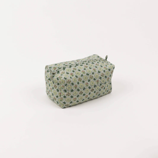 Hand Block Printed Beauty Bag