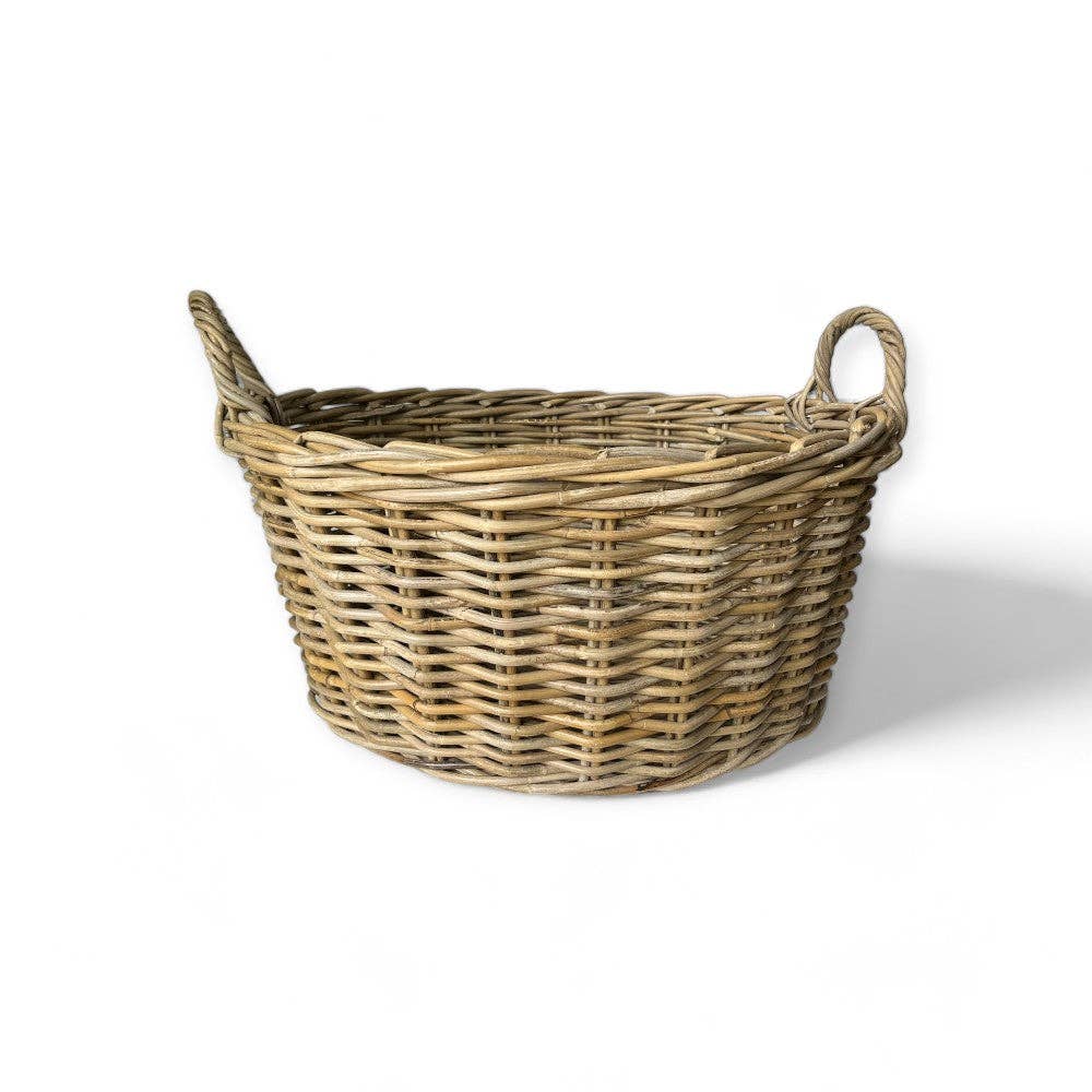 Rattan Traditional Laundry Basket
