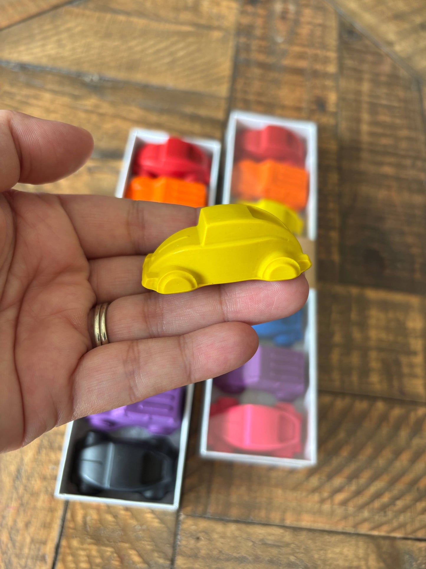 Crayon Cars Gift Set