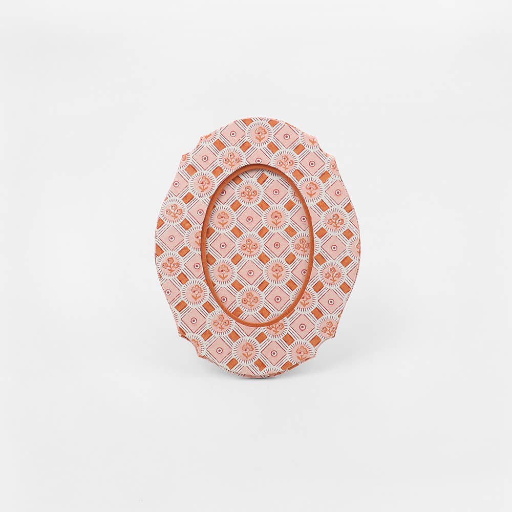 Oval Tabletop Picture Frame - Spring Bloom