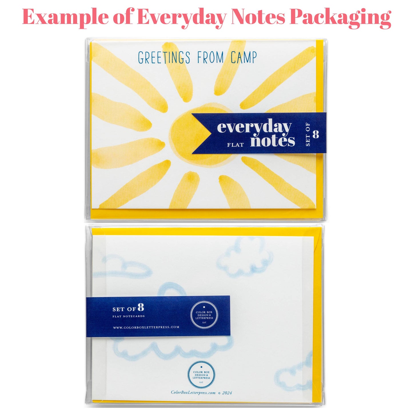 Camp Greetings | Everyday Flat Notes
