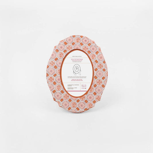 Oval Tabletop Picture Frame - Spring Bloom