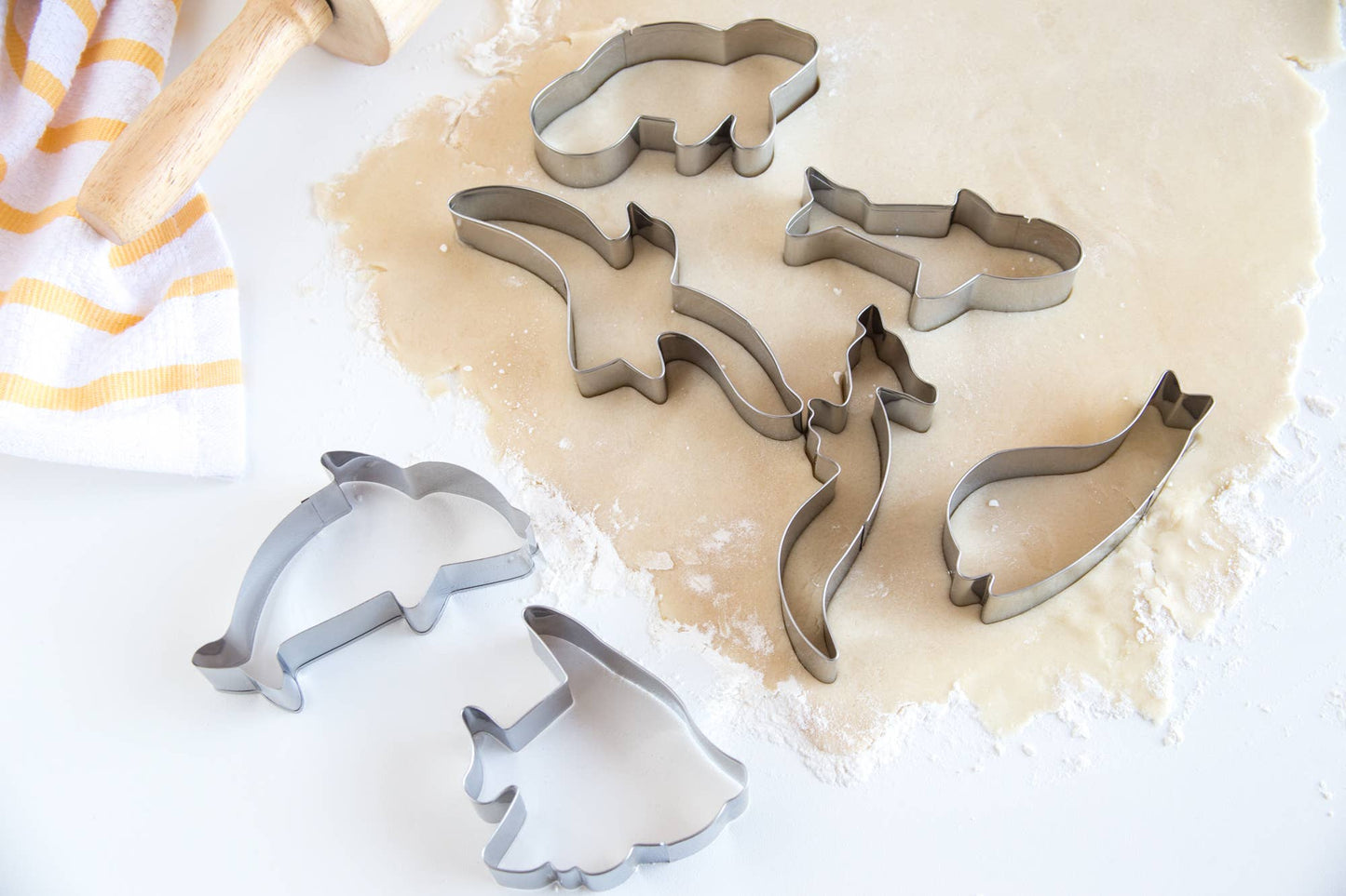 Marine Life Cookie Cutter Set, 7-Piece