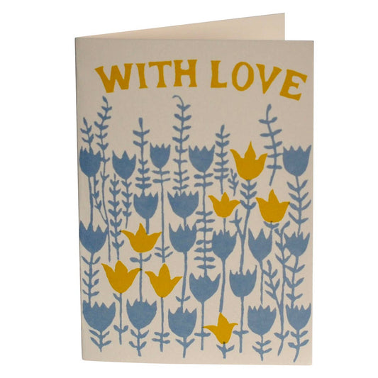 Card With Love Flowers