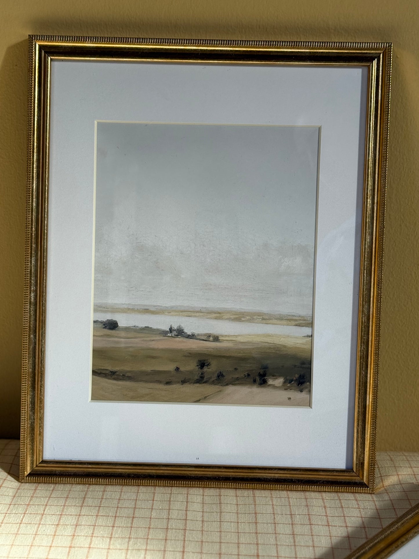 Framed Vintage Landscape Print