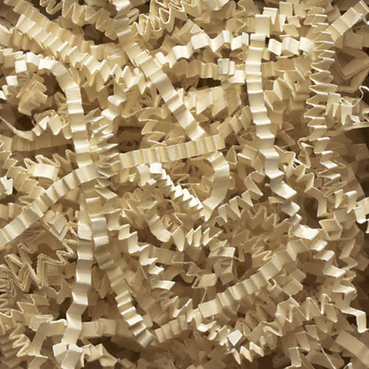 Ivory Crinkle Paper- 9 x 12 Bag