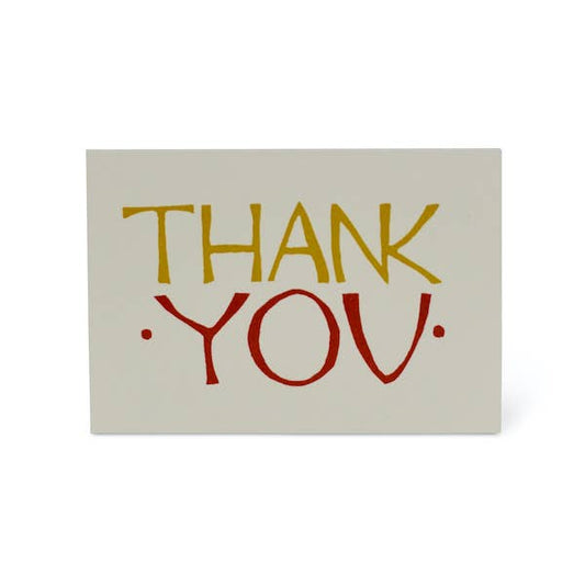 Pack of Six Small Cards Kettle's Yard Thank You