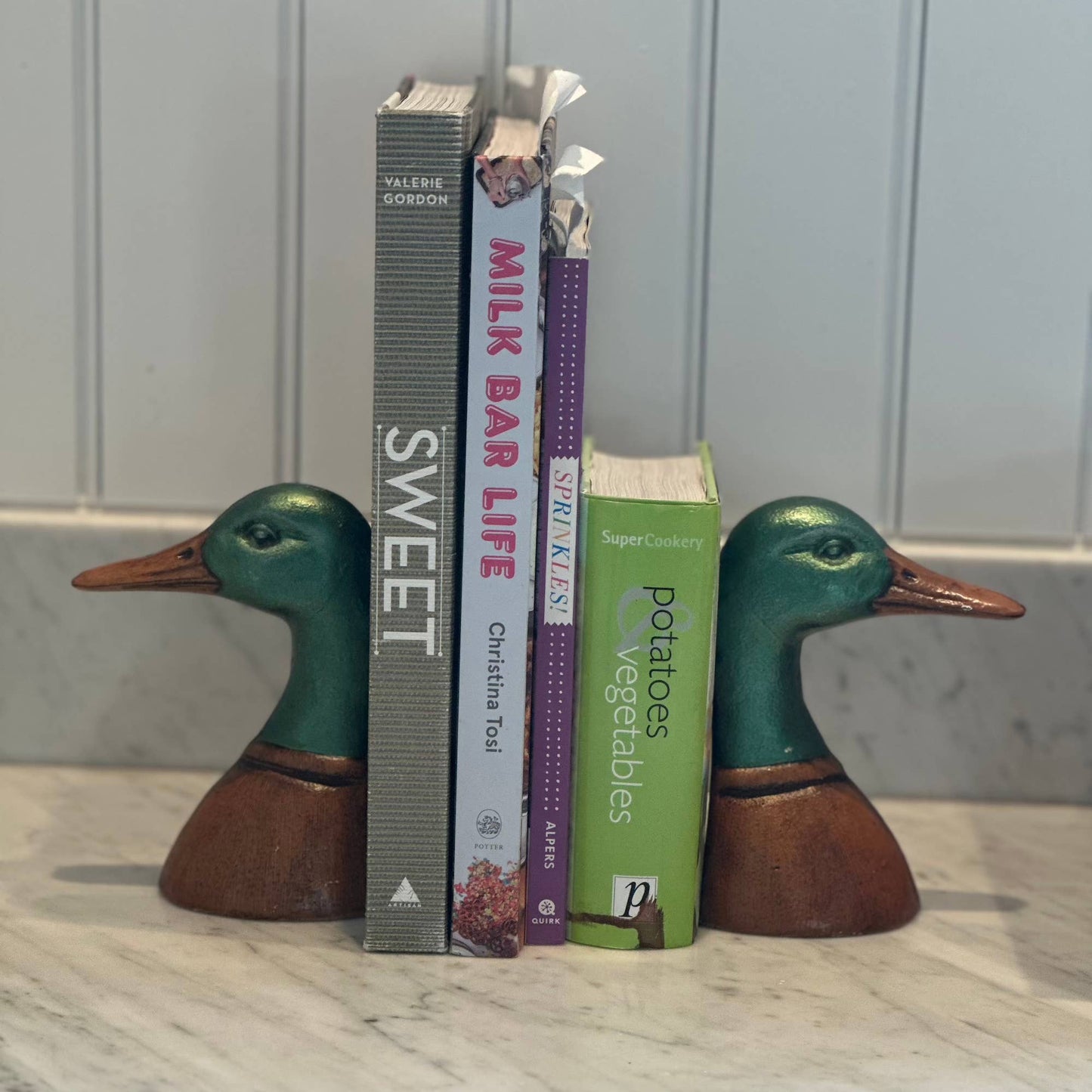 Mallard Duck Decorative Bookend Set