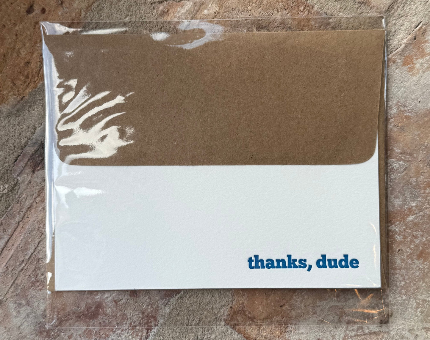 Thanks, Dude Greeting Card