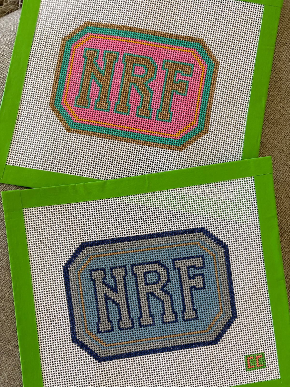 Neches River Festival (NRF) Needlepoint Canvas
