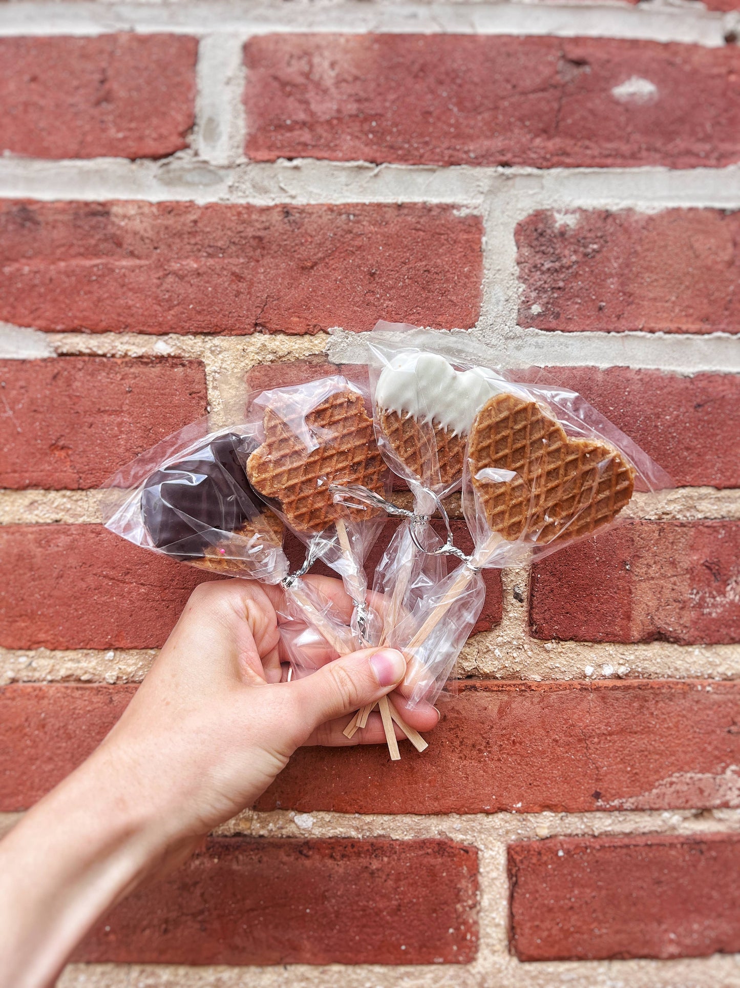 Mini Stroopwafel Lollipops
