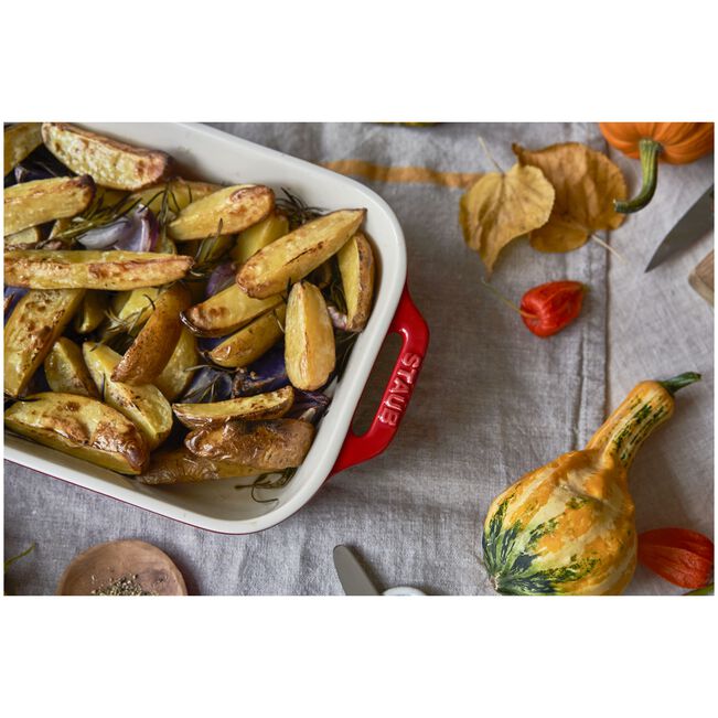 Staub Ceramic Gratin Dish (10.5" x 7.5")