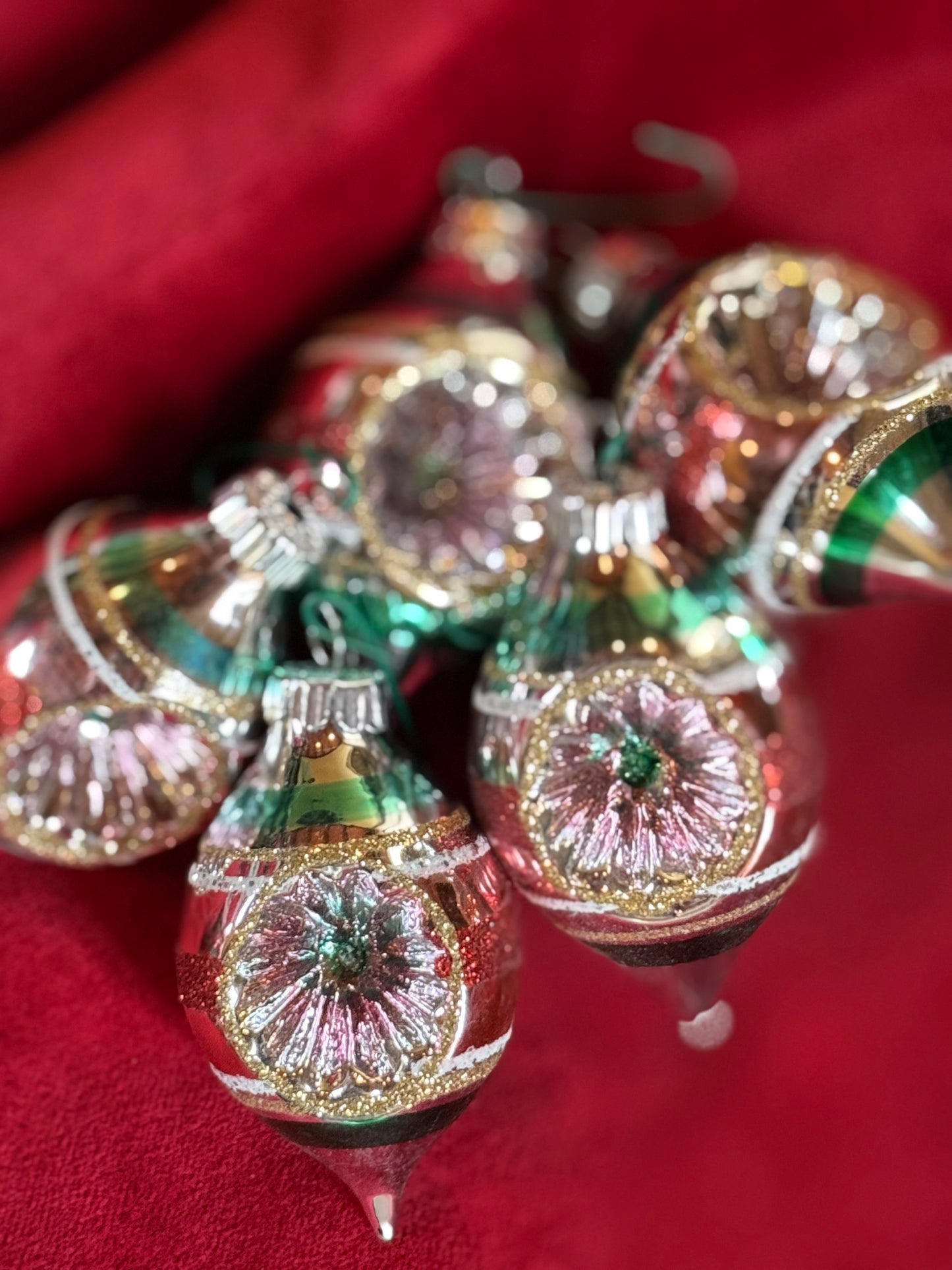 Vintage Shiny Bright Ornaments
