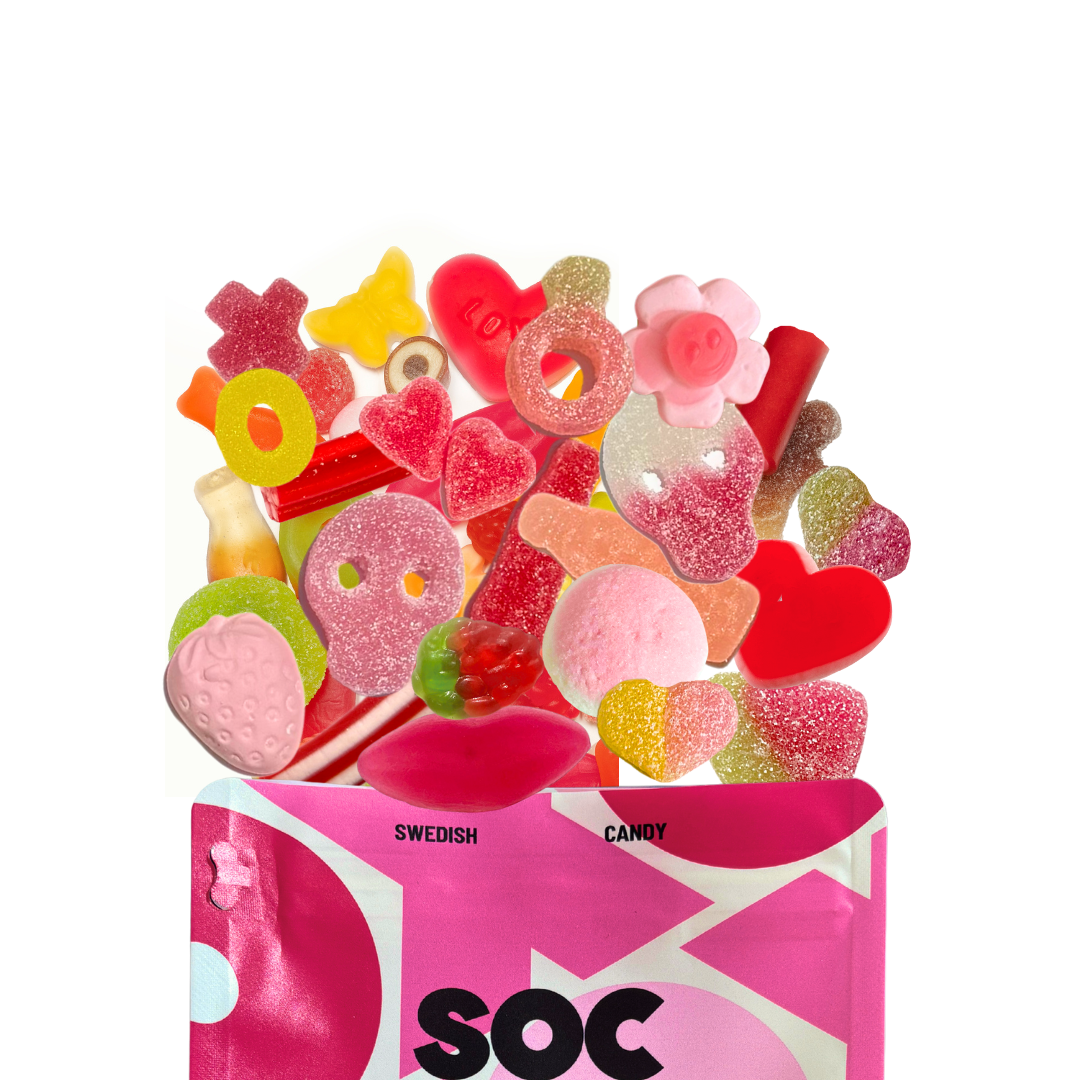 Love Gummy Mix Swedish Candy Bag