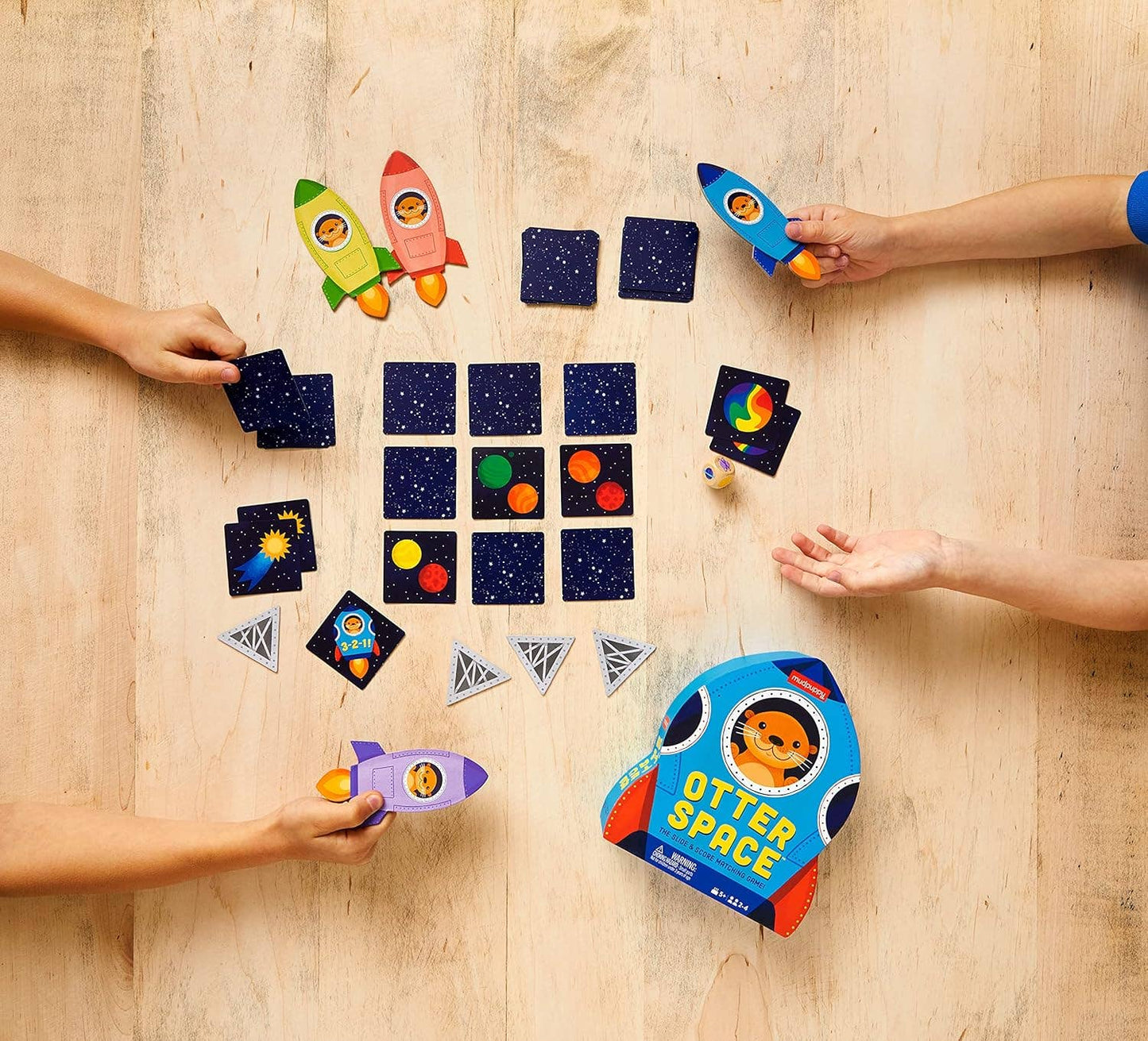 Otter Space Shaped Box Game