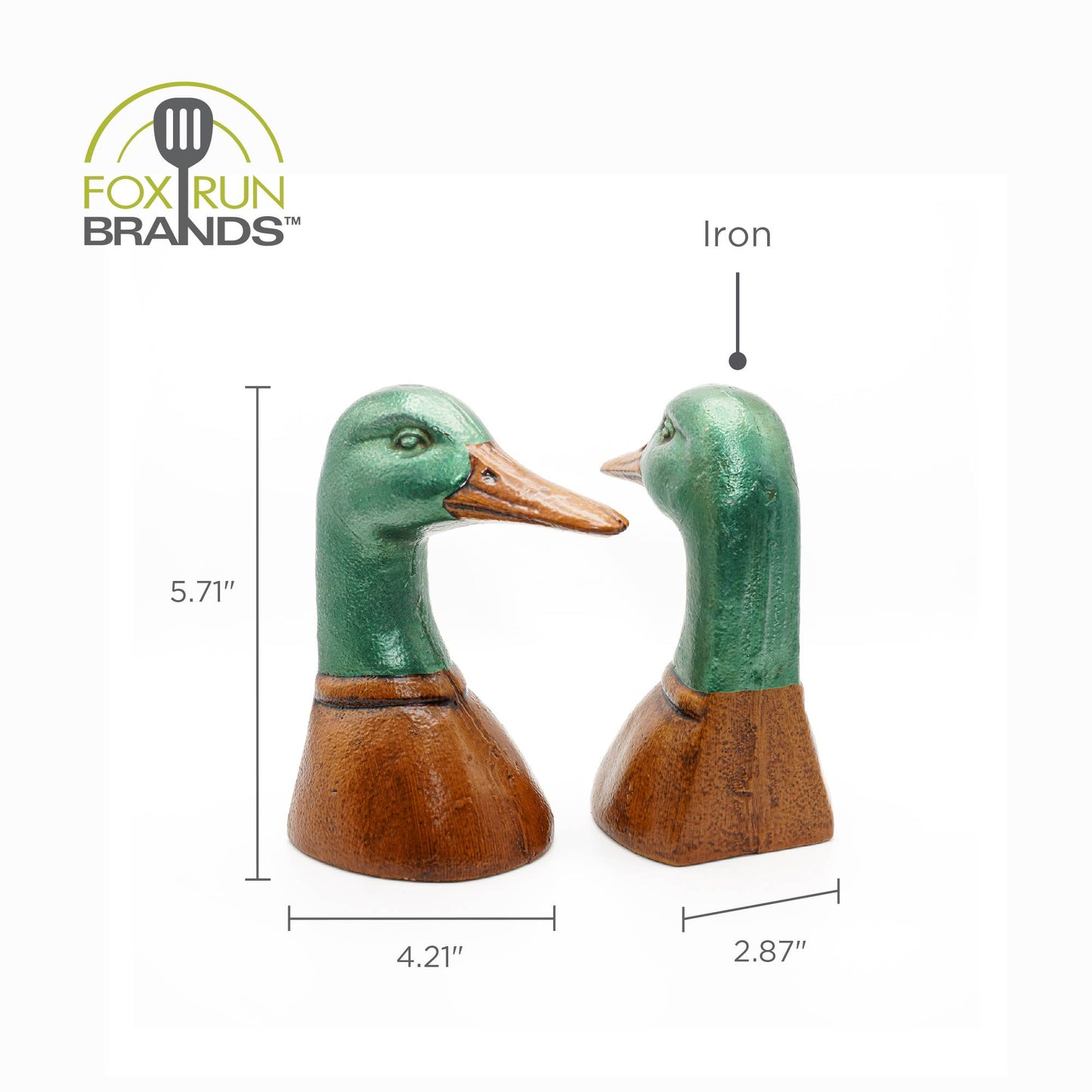 Mallard Duck Decorative Bookend Set